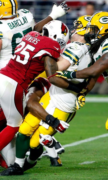 NFL Latest: Cardinals have interception TD negated